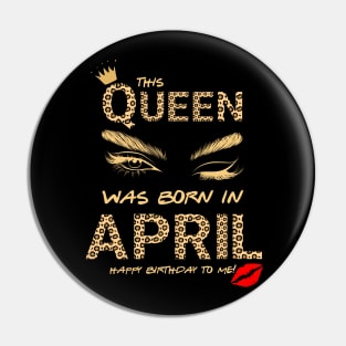 April Birthday Pin