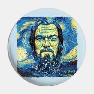 Huge Glass The Revenant Movie Van Gogh Style Pin