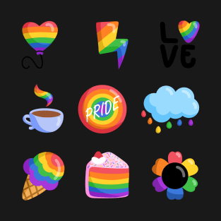 pride stickers T-Shirt