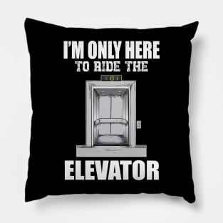 Elevator Mechanic Pillow