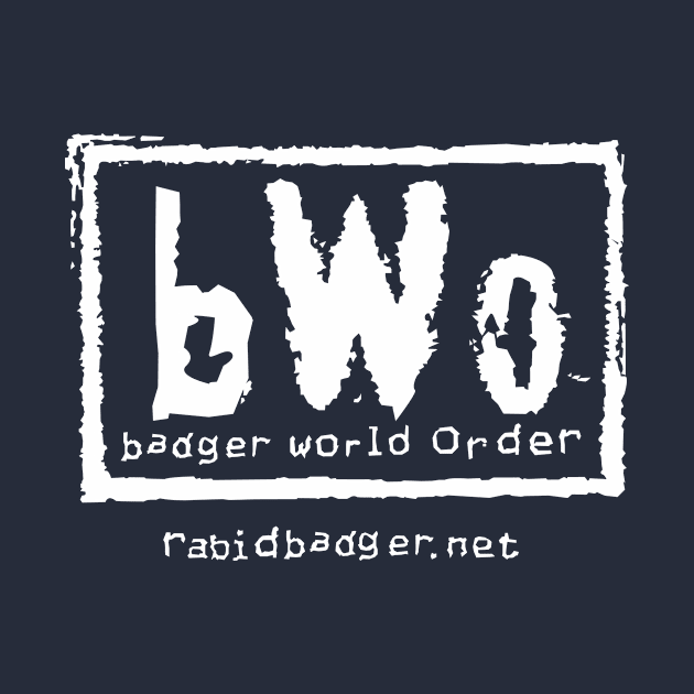 Badger World Order (White) by Freq501