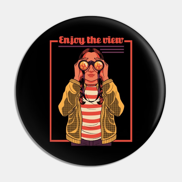 Enjoy the view Pin by studioyumie