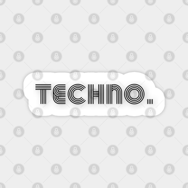 Techno Magnet by Raw Designs LDN