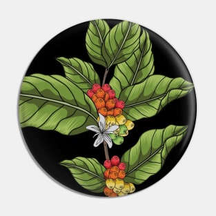 Coffee Tree Pin