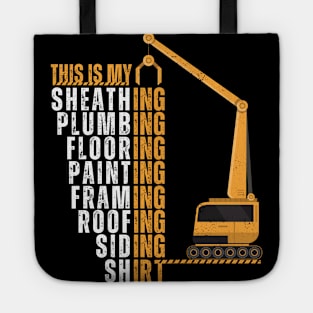 Construction Repair And Maintenance Worker Funny Profession Tote