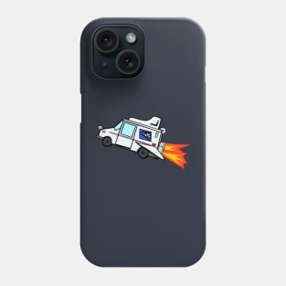 LLV Rocket Ship Postal Truck Phone Case