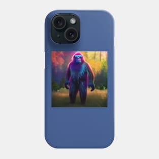 Dope Sasquatch in Nature Phone Case