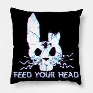 Down the Rabbit Hole Pillow