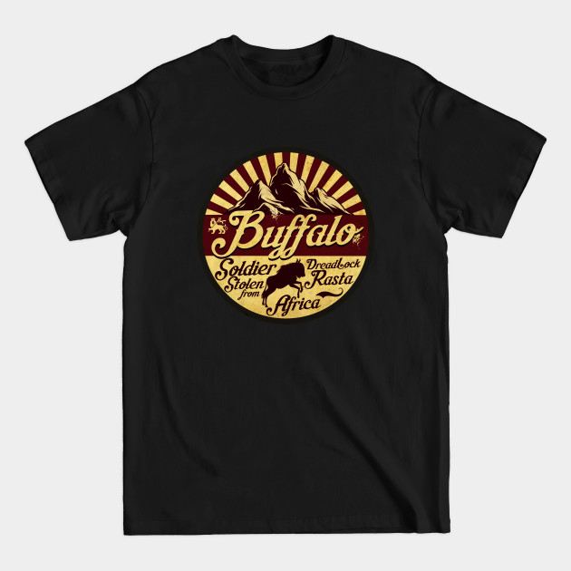 Discover Buffalo Soldier Dreadlock Ras - Buffalo Soldiers - T-Shirt
