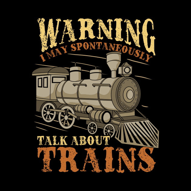 Trains Railroad Train Lover by KAWAIITEE