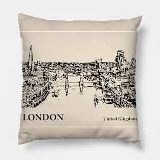 London - United Kingdom Pillow