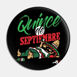 15 de Septiembre borracho Pin