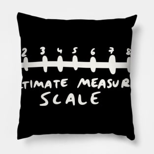 The Ultimate Measurement Scale Pillow