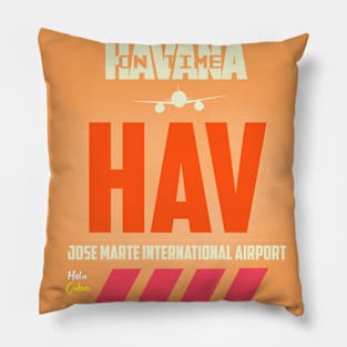 HAV HAVANA CUBA AIRPORT Pillow