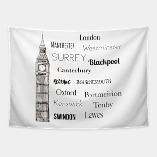 Towns of England Tapestry