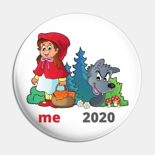 Red riding hood meme 2020 Pin