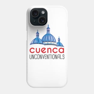 Cuenca Unconventionals with Blue Domes (Light Bg) Phone Case