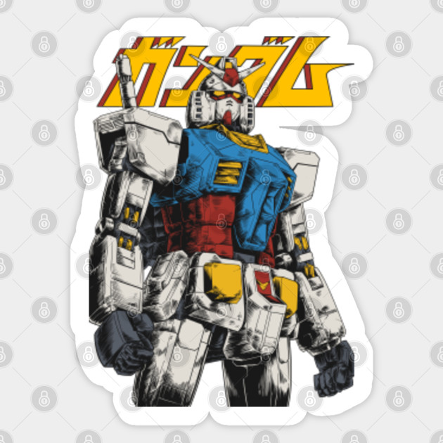Gundam The First new Version - Gundam - Sticker