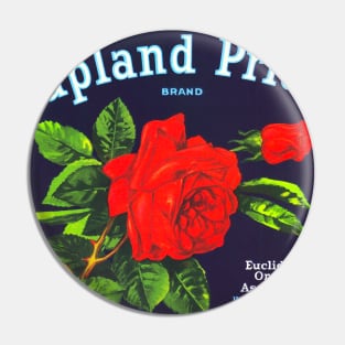 Upland Pride Brand Label Pin