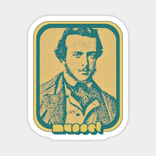 Alfred De Musset // French Poet Fan Art Design Magnet