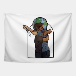 Hug the World Tapestry