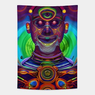 Techno-Shaman (15) Tapestry