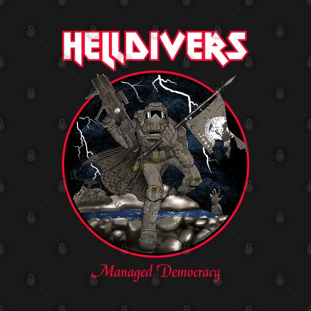 Heavy Metal Helldivers 2 by technofaze