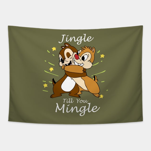 Christmas jingle Tapestry by funNkey