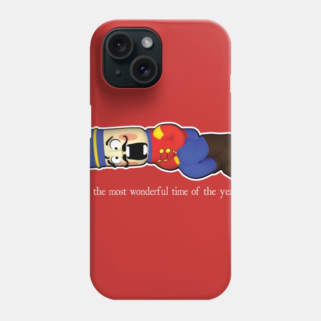 It's The Most Wonderful Time Of The Year. Phone Case by Rabassa