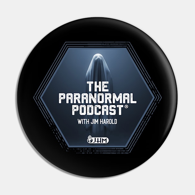 Paranormal Podcast - 2022 Design Pin by Jim Harold's Classic Merch Store