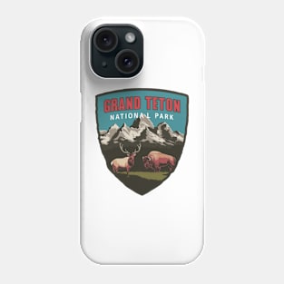 Grand Teton Wyoming Wildlife Phone Case