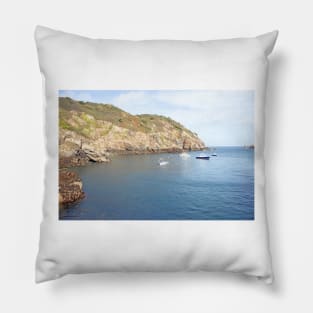 Sark harbour, Channel Islands Pillow