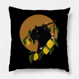 Black Panther + Lemons Pillow