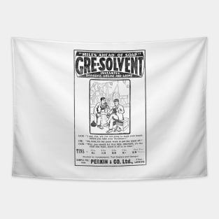 Perkin & Co. - Gre-solvent - 1910 Vintage Advert Tapestry