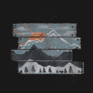 Into the Grey... (Blue sky variant) T-Shirt