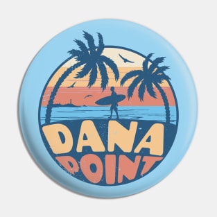 Vintage Surfing Dana Point, California // Retro Summer Vibes // Grunge Surfer Sunset Pin