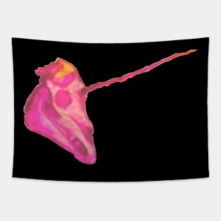 Pastel Unicom Skull Tapestry