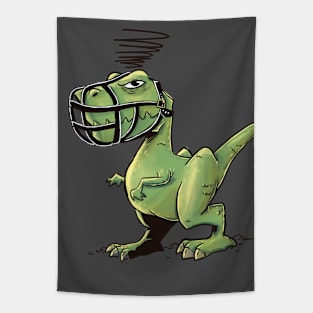 Angry Dino Tapestry