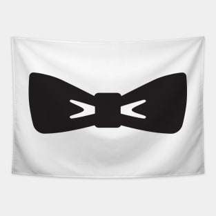 Black Bow Tie Tapestry