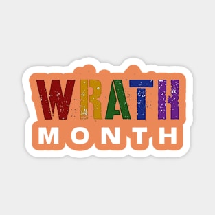 Wrath Not Pride Lgbt Magnet