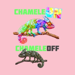 ChameleON ChameleOFF | Neurodivergent Social Chameleon T-Shirt