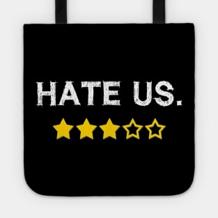 HATE US Proud Houston Baseball Fan Tote