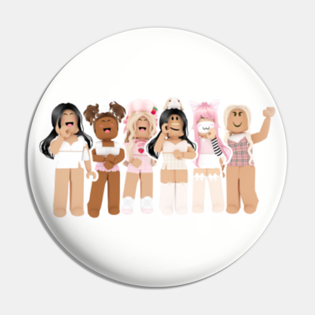 Roblox Girls Roblox Pin Teepublic - roblox girls pictures