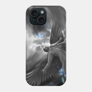 Castiel and the Lightning Phone Case