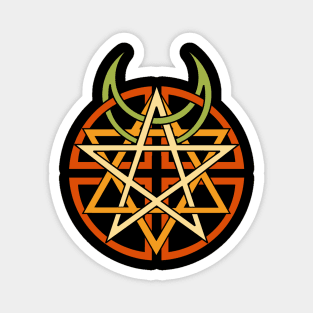 satanic symbol Magnet