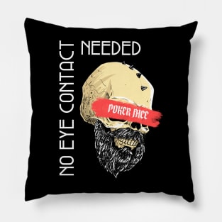 Beard and Skull Pillow