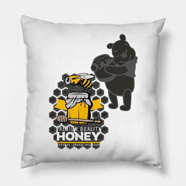 Sweeten Up Your Life with Pooh Bear and Premium Quality Honey Pillow by PyGeek