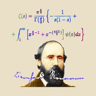 Bernhard Riemann Zeta function T-Shirt