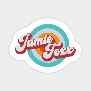 Color Circle With Name Jamie Magnet