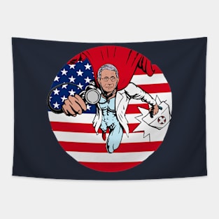 Super Fauci Tapestry